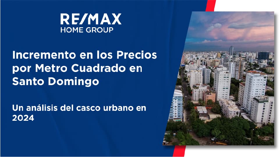 En 2024, Santo Domingo ha experimentado un aumento significativo en los precios por metro cuadrado, especialmente en el casco urbano. Este incremento ha sido impulsado por la creciente demanda de propiedades en áreas céntricas, donde la oferta es limitada y la urbanización está en auge. Causas del Aumento El interés en vivir en zonas con fácil acceso a servicios, centros comerciales, oficinas y opciones de entretenimiento ha generado una fuerte demanda, que no ha sido igualada por la oferta de nuevas construcciones. Además, la revalorización de áreas históricas y la modernización de infraestructuras han contribuido a que los precios por metro cuadrado suban considerablemente. Estadísticas Clave En el primer semestre de 2024, el precio promedio por metro cuadrado en el casco urbano de Santo Domingo ha aumentado en un 20%, alcanzando cifras que superan los USD 2,000 por metro cuadrado en algunas zonas exclusivas. Este incremento no solo refleja la escasez de terrenos disponibles, sino también la creciente preferencia por estilos de vida urbanos entre los dominicanos y expatriados. Impacto en el Mercado Inmobiliario Este aumento de precios está transformando el mercado inmobiliario, con un mayor enfoque en desarrollos verticales y propiedades de lujo. Los inversionistas están aprovechando esta tendencia, pero también está creando desafíos para quienes buscan adquirir vivienda en el centro de la ciudad, donde los costos pueden resultar prohibitivos. Conclusión: ¿Qué Significa para los Inversionistas? El alza en los precios por metro cuadrado en Santo Domingo subraya la importancia de actuar rápidamente si estás considerando invertir en el casco urbano. Con un mercado en expansión y oportunidades limitadas, la inversión en propiedades céntricas sigue siendo una apuesta segura para obtener un alto retorno. En REMAX HOME GROUP, estamos aquí para ayudarte a navegar este dinámico mercado. Contáctanos para explorar las mejores oportunidades de inversión en Santo Domingo y asegurar tu lugar en este próspero entorno urbano. Síguenos en Instagram: @remaxhomedr para obtener las últimas novedades del mercado inmobiliario dominicano.